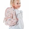 sac à dos enfant mini pink détail avec nom